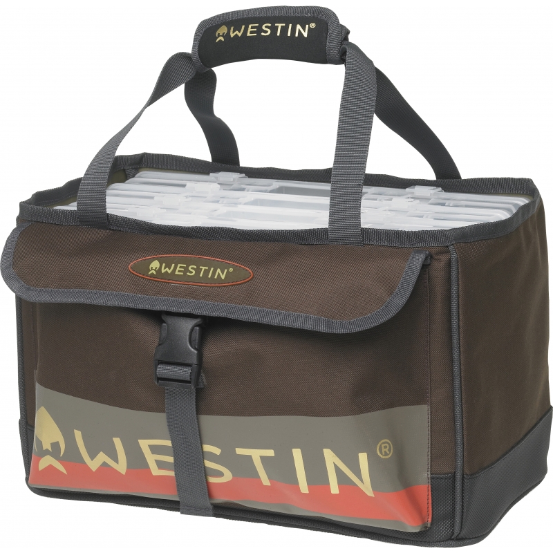 WESTIN W3 Open Top Loader (4 boxes) Medium Grizzly Brown/Black @ Baltic  Tackle
