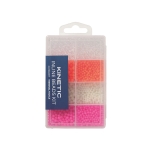 Rakenduse tarvikute komplekt KINETIC Inline Beads Kit Pink/Fluo/Glow/Clear